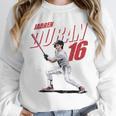 Jarren Duran Boston MLB Baseball Players MLBJDU204M Unisex Sweatshirt