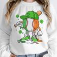 Kids Boys St Patricks Day Irish Flag Kids Baseball Ice Cream Drip Unisex Sweatshirt Kids Boys St Patricks Day Irish Flag Kids Baseball Ice Cream Drip Unisex Sweatshirt