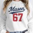 Mason 67 Jersey Baseball Men Women Boys Girls Number 6 7 Unisex Sweatshirt