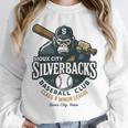Sioux City Silverbacks Retro Minor League Baseball Unisex Sweatshirt