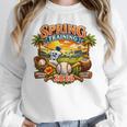 Spring Training 2026 Baseball Vintage Sunset Premium Tri-Blend Unisex Sweatshirt