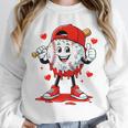 Valentine Baseball Heart Sports Men Boys Kid Unisex Sweatshirt Valentine Baseball Heart Sports Men Boys Kid Unisex Sweatshirt