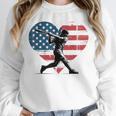 Valentines Baseball Batter Silhouette Heart Men Boys Kid Unisex Sweatshirt Valentines Baseball Batter Silhouette Heart Men Boys Kid Unisex Sweatshirt