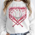 Valentines Baseball Boys Ice Cream Drip Heart Youth Kids Unisex Sweatshirt Valentines Baseball Boys Ice Cream Drip Heart Youth Kids Unisex Sweatshirt