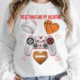 Valentines Day Boys Men Hearts Gaming Football Baseball Love Premium Tri-Blend Unisex Sweatshirt Valentines Day Boys Men Hearts Gaming Football Baseball Love Premium Tri-Blend Unisex Sweatshirt