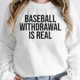 Vintage Baseball Withdrawal Is Real Premium Tri-Blend Unisex Sweatshirt Vintage Baseball Withdrawal Is Real Premium Tri-Blend Unisex Sweatshirt