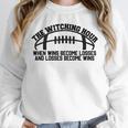 The Witching Hour When Wins Become Losses Baseball Premium Tri-Blend Unisex Sweatshirt