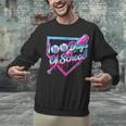 100 Days Of School Baseball 100th Day Ice Cream Boys Kids Unisex Sweatshirt 100 Days Of School Baseball 100th Day Ice Cream Boys Kids Unisex Sweatshirt
