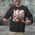 100 Days Of School Baseball 100th Day Of School Kids Teacher Unisex Sweatshirt