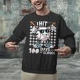 100 Days Of School Baseball Bat 100th Day Of School Unisex Sweatshirt 100 Days Of School Baseball Bat 100th Day Of School Unisex Sweatshirt