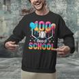 100 Days Of School Baseball Boys Kids 100th Day Of School Unisex Sweatshirt 100 Days Of School Baseball Boys Kids 100th Day Of School Unisex Sweatshirt