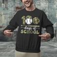 100 Days Of School Baseball Camo Art For Boys Kids Students Unisex Sweatshirt 100 Days Of School Baseball Camo Art For Boys Kids Students Unisex Sweatshirt