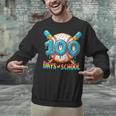 100 Days Of School Baseball Drip Boys 100th Day Of School Unisex Sweatshirt