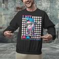 100 Days Of School Baseball Drip Boys Kids 100th Day School Unisex Sweatshirt
