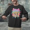 100 Days Of School Baseball Drip Boys Kids 100th Day Unisex Sweatshirt