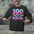100 Days Of School Baseball Dripping Ice Cream 100th Day Unisex Sweatshirt 100 Days Of School Baseball Dripping Ice Cream 100th Day Unisex Sweatshirt