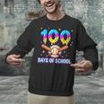 100 Days Of School Baseball Ice Cream Drip Kids Boys Teacher Unisex Sweatshirt 100 Days Of School Baseball Ice Cream Drip Kids Boys Teacher Unisex Sweatshirt