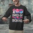 100 Days Of School Baseball Lover Donut Drip Boy Girl Unisex Sweatshirt