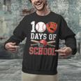 100 Days Of School Baseball Player Teacher Student Unisex Sweatshirt 100 Days Of School Baseball Player Teacher Student Unisex Sweatshirt