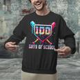 100 Days Of School Boy Kids Baseball Ice Cream Drip Teacher Unisex Sweatshirt 100 Days Of School Boy Kids Baseball Ice Cream Drip Teacher Unisex Sweatshirt