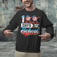 100 Days Of School Boys Baseball Drip 100th Day Dabbing Ball Unisex Sweatshirt