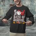 100 Days Of School Cute Bow Baseball Boy Girl Teacher Unisex Sweatshirt