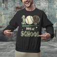 100 Days Of School Teacher Camo Baseball Boys Toddler Kids Unisex Sweatshirt 100 Days Of School Teacher Camo Baseball Boys Toddler Kids Unisex Sweatshirt