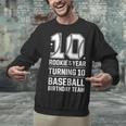 10th Birthday Rookie Of The Year Baseball Double Digit Humor Unisex Sweatshirt 10th Birthday Rookie Of The Year Baseball Double Digit Humor Unisex Sweatshirt