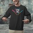 12th Birthday Baseball Ice Cream Drip 12 Years Old Boy Kids Unisex Sweatshirt 12th Birthday Baseball Ice Cream Drip 12 Years Old Boy Kids Unisex Sweatshirt
