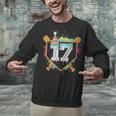 17th Birthday Baseball Drip Number 17 Year Old Birthday Boy Unisex Sweatshirt 17th Birthday Baseball Drip Number 17 Year Old Birthday Boy Unisex Sweatshirt