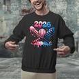 2026 American Flag Baseball Ice Cream Drip Bats Boys Unisex Sweatshirt 2026 American Flag Baseball Ice Cream Drip Bats Boys Unisex Sweatshirt