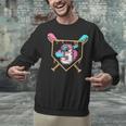 3rd Third Birthday Baseball Bat Ice-Cream Drip 3yrs Old Boys Unisex Sweatshirt 3rd Third Birthday Baseball Bat Ice-Cream Drip 3yrs Old Boys Unisex Sweatshirt