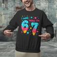 I Was 6 Now I'm 7 67 Birthday Baseball Drip 7 Year Old Unisex Sweatshirt I Was 6 Now I'm 7 67 Birthday Baseball Drip 7 Year Old Unisex Sweatshirt