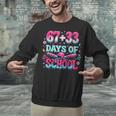 67 33 Days Of School Baseball Drip 100th Day Of School Boys Unisex Sweatshirt 67 33 Days Of School Baseball Drip 100th Day Of School Boys Unisex Sweatshirt