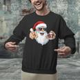 67 Baseball Santa Six Seven Meme Christmas Men Women Kids Unisex Sweatshirt