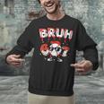 67 Bruh Valentines Baseball Boys Kids Six Seven 6 7 Unisex Sweatshirt