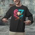 67 Ice Cream Drip Baseball Meme – Six Seven Gen Alpha Unisex Sweatshirt 67 Ice Cream Drip Baseball Meme – Six Seven Gen Alpha Unisex Sweatshirt