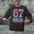 67 Ice Cream Drip Baseball For Men Women Kids Unisex Sweatshirt
