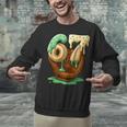 67 Ice Cream Drip Six Seven Baseball Unisex Sweatshirt
