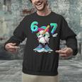 67 Meme Six Seven Meme Baseball Dapping Ice Cream Drip Unisex Sweatshirt 67 Meme Six Seven Meme Baseball Dapping Ice Cream Drip Unisex Sweatshirt