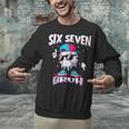 67 Meme Six Seven Bruh Baseball Ice Cream Drip Unisex Sweatshirt 67 Meme Six Seven Bruh Baseball Ice Cream Drip Unisex Sweatshirt