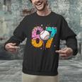 67 Six Seven 6 7 Boys 67 Baseball Ice Cream Drip 6 7 Unisex Sweatshirt