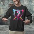 7th Birthday Boys Baseball Ice Cream Drip Boys Baseball Unisex Sweatshirt 7th Birthday Boys Baseball Ice Cream Drip Boys Baseball Unisex Sweatshirt