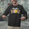 Ball Mom Leopard Baseball Softball Player Mom Unisex Sweatshirt Ball Mom Leopard Baseball Softball Player Mom Unisex Sweatshirt