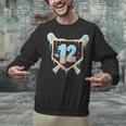 Baseball 12 Year Old Ice Cream Drip 12th Birthday Boys Unisex Sweatshirt Baseball 12 Year Old Ice Cream Drip 12th Birthday Boys Unisex Sweatshirt