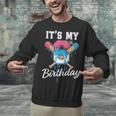 Baseball 6 Year Old Ice Cream Drip 6th Birthday Boy Number 6 Unisex Sweatshirt Baseball 6 Year Old Ice Cream Drip 6th Birthday Boy Number 6 Unisex Sweatshirt