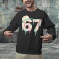 Baseball 67 Drip Six Seven Baseball Dripping Boys Kids Unisex Sweatshirt Baseball 67 Drip Six Seven Baseball Dripping Boys Kids Unisex Sweatshirt