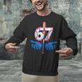 Baseball 67 Six Seven Gen Alpha Meme Drip Unisex Sweatshirt