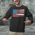 Baseball American Flag Patriotic USA Pride Unisex Sweatshirt Baseball American Flag Patriotic USA Pride Unisex Sweatshirt