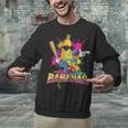 Baseball Banana Splatter Sports Kids Teens Unisex Sweatshirt Baseball Banana Splatter Sports Kids Teens Unisex Sweatshirt